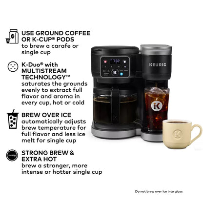 K-Duo® Hot & Iced Single Serve & Carafe Coffee Maker (Gen 2)